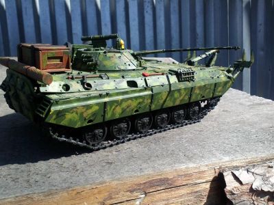 Лот: 2977933. Фото: 1. БМП-2д.Ручная работа. Военная техника