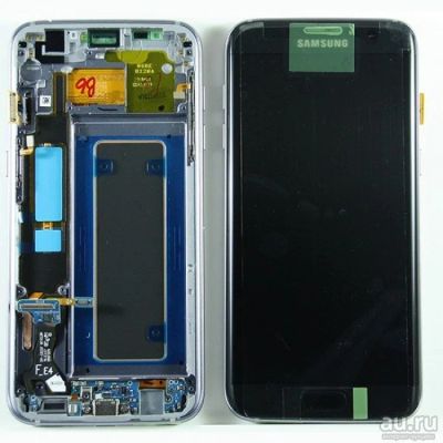 Лот: 10505506. Фото: 1. Дисплей Samsung Galaxy S7 Edge... Дисплеи, дисплейные модули, тачскрины