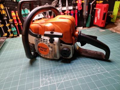 Лот: 17455478. Фото: 1. Бензопила stihl Ms 180 оригинал... Бензо-, мотоинструмент