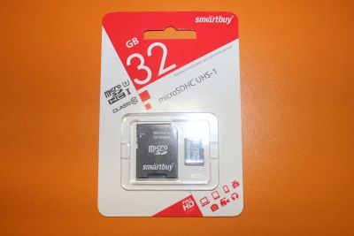 Лот: 15713208. Фото: 1. Карта памяти 32Gb Smartbuy. Карты памяти