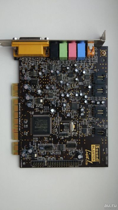 Лот: 15615389. Фото: 1. Звуковая карта PCI Creative SB0100... Звуковые карты