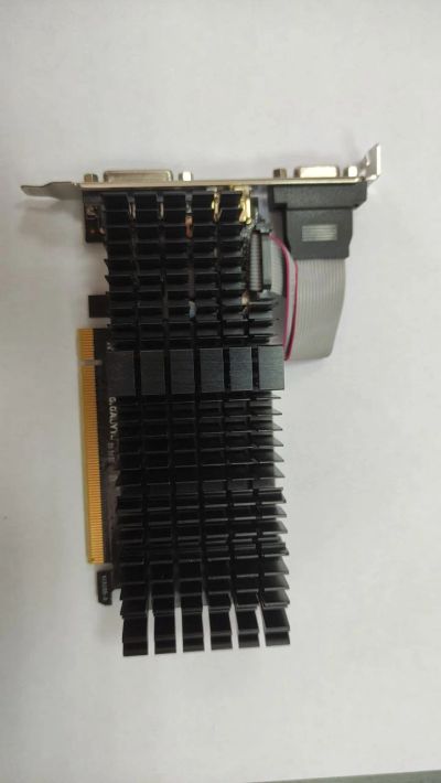 Лот: 19055534. Фото: 1. Видеокарта Gigabyte GeForce GT... Видеокарты