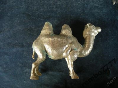 Лот: 5824114. Фото: 1. верблюд.бронза.15см.камбоджа.пустыня... Скульптуры