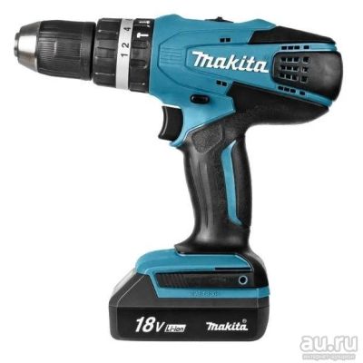 Лот: 10593161. Фото: 1. Дрель аккумуляторная ударная Makita... Электроинструмент