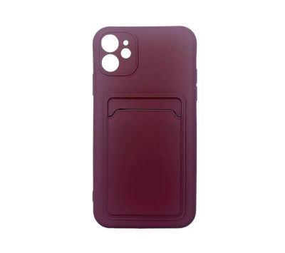 Лот: 22142930. Фото: 1. ЧЕХОЛ ДЛЯ iPhone 11 SILICONE+POCKET. Чехлы, бамперы