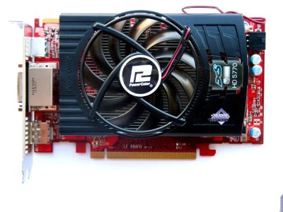 Лот: 7934088. Фото: 1. PowerColor HD 5770 1GB 128bit. Видеокарты