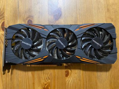 Лот: 18043055. Фото: 1. Видеокарта Gigabyte Gtx 1070. Видеокарты