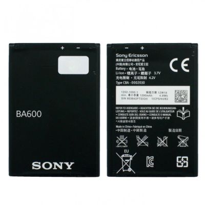 Лот: 12235698. Фото: 1. АКБ Original Sony BA600 ST25i... Аккумуляторы