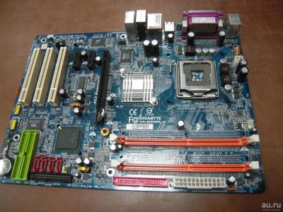 Лот: 8809796. Фото: 1. Материнская плата 775 сокет. Gigabyte... Материнские платы