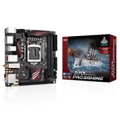 Лот: 16180833. Фото: 1. Материнская плата ASUS Z170I PRO... Материнские платы