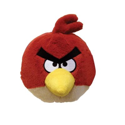Лот: 7069012. Фото: 1. Мягкая игрушка Angry Birds "Главный... Мягкие