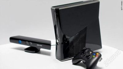 Лот: 881481. Фото: 1. Xbox 360slim+Kinect+ 5 игр (2... Игровые приставки, консоли