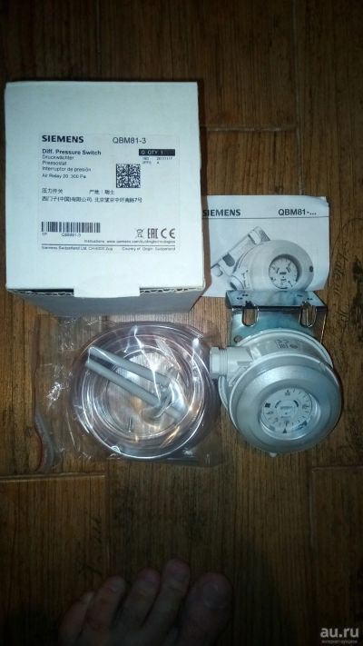 Лот: 17136260. Фото: 1. Датчик давления Siemens QBM81. Датчики измерительные для дома, квартиры