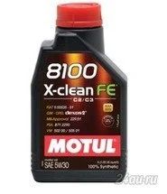 Лот: 6099841. Фото: 1. Масло MOTUL 8100 X-Clean FE 5w30... Масла, жидкости