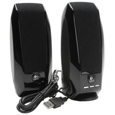 Лот: 10228610. Фото: 1. Колонки 2.0 Logitech S150 черная... Акустические системы