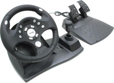 Лот: 9953059. Фото: 1. Руль + педали Dialog GW-11VR Rally-Sport. Рули, джойстики