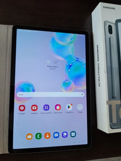 Лот: 19962577. Фото: 1. Samsung Galaxy Tab S6 128Gb LTE... Планшеты