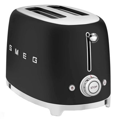 Лот: 24509095. Фото: 1. Тостер Smeg TSF01BLMEU. Кухонная