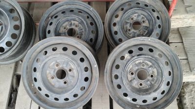 Лот: 8370412. Фото: 1. 4 / 100 R 14 ( 4 диска штампованных... Диски