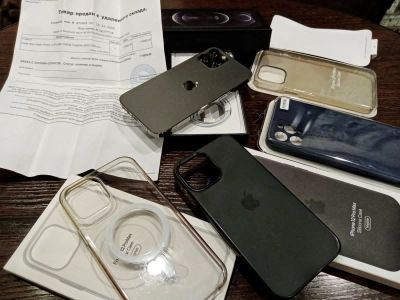 Лот: 18861510. Фото: 1. iPhone 12 Pro Max, Graphite, 256gb... Смартфоны