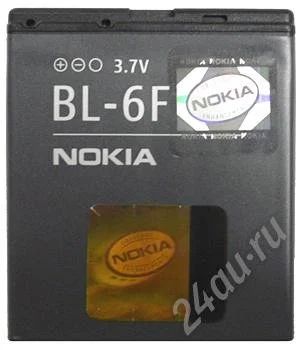 Лот: 208147. Фото: 1. АКБ оригинал (блистер) Nokia BL-6F. Аккумуляторы