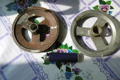 Лот: 8622858. Фото: 1. Шкивы б/у одним (лотом) - 2 шт... Промышленное