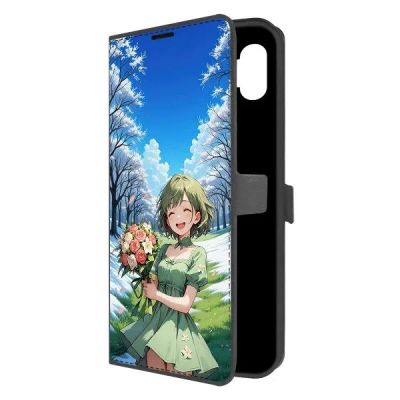 Лот: 25135212. Фото: 1. Чехол Krutoff Eco Book "Аниме... Чехлы, бамперы