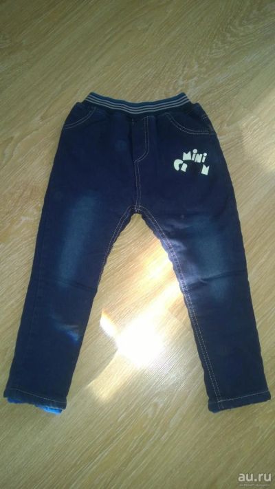 Лот: 9592810. Фото: 1. джинсы унисекс новые на флисе. Брюки, шорты, джинсы