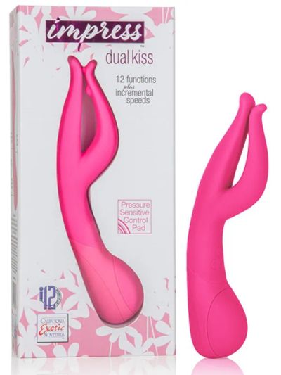 Лот: 22068651. Фото: 1. Вибромассажер Impress Dual Kiss... Игрушки