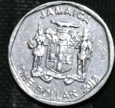 Лот: 18086378. Фото: 1. Экзотика с рубля (56512) Ямайка. Остальные страны