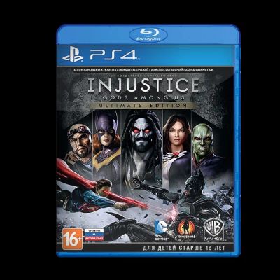 Лот: 5793962. Фото: 1. Injustice Gods Among Us PS4. Игры для консолей