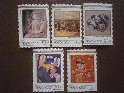 Лот: 12476086. Фото: 1. марки, Живопись 6 , СССР , 1989. Марки