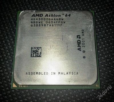 Лот: 2563349. Фото: 1. AMD Athlon 64 3000. Процессоры