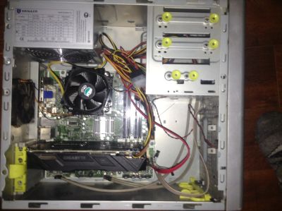 Лот: 13282553. Фото: 1. Core DUO cpu E8400 3000GHz +память... Компьютеры в сборе