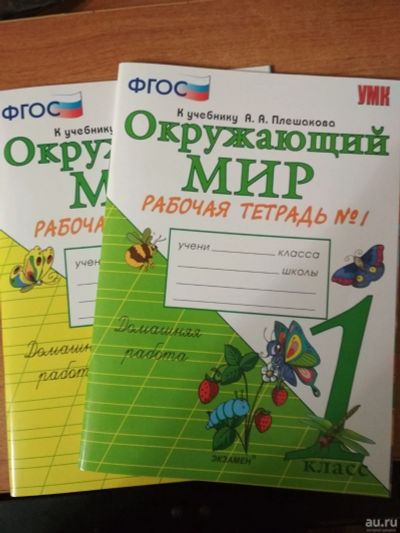 Лот: 14617500. Фото: 1. Окружающий мир. 1 класс. Рабочие... Для школы