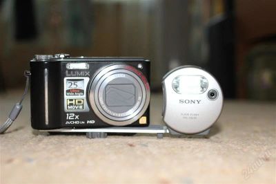Лот: 1098126. Фото: 1. Суперфотокамера! PANASONIC DMC-TZ7... Цифровые компактные