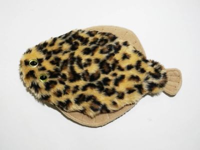 Лот: 25371556. Фото: 1. Игрушка камбала с кошачьими глазами... Мягкие