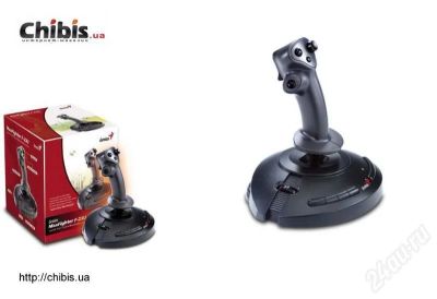 Лот: 161299. Фото: 1. Genius MaxFighter F-23U. Рули, джойстики