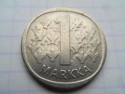 Лот: 10147876. Фото: 1. Финляндия 1 марка 1980. Европа