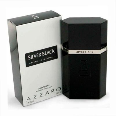 Лот: 4262588. Фото: 1. Silver Black от Azzaro 100мл... Мужская парфюмерия