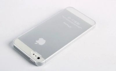 Лот: 2776671. Фото: 1. Ультратонкий Чехол iPhone 5 (Белый... Чехлы, бамперы