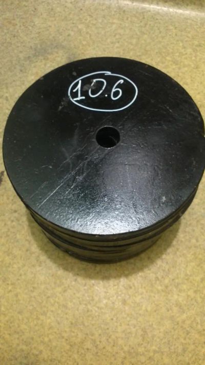 Лот: 6846675. Фото: 1. Блины 10*10,6=106 кг. Штанги, блины