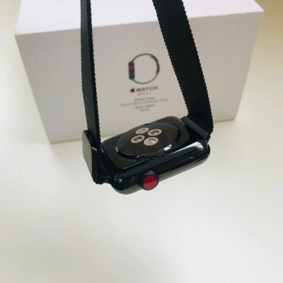 Лот: 12249455. Фото: 1. Apple Watch Series 3 42mm Space... Смарт-часы, фитнес-браслеты, аксессуары