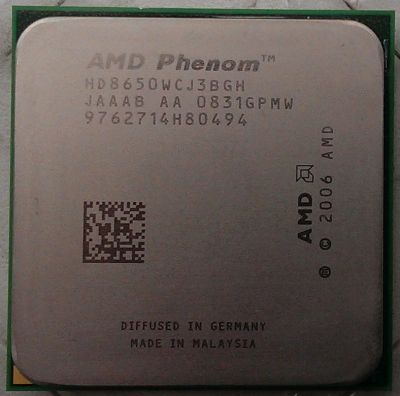 Лот: 10259439. Фото: 1. AMD Phenom X3 8650 2.3 GHz / 3core... Процессоры