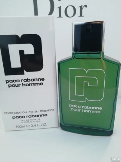 Лот: 6819538. Фото: 1. Тестер Paco Rabanne Pour Homme... Мужская парфюмерия