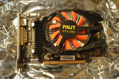 Лот: 3846847. Фото: 1. Видеокарта Palit GeForce GTX 560... Видеокарты