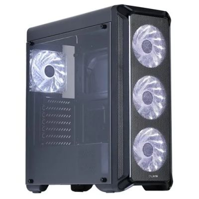 Лот: 19997890. Фото: 1. Корпус ATX Zalman i3 Black 2x3... Корпуса, блоки питания