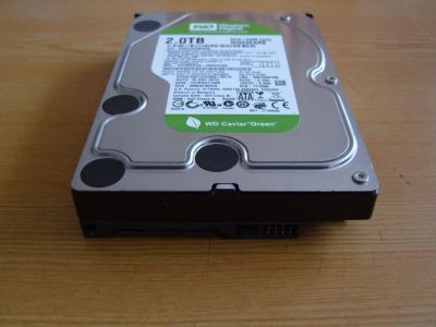 Лот: 3981838. Фото: 1. Жёсткий диск WD20EARS SATA-2 64mb... Жёсткие диски (HDD)