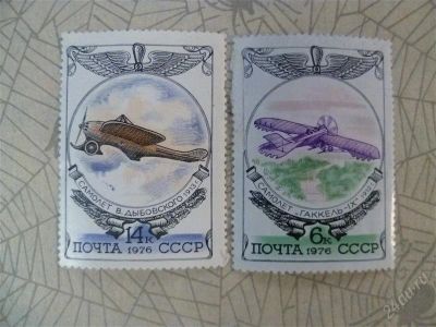 Лот: 2496521. Фото: 1. самолеты 1976. Марки