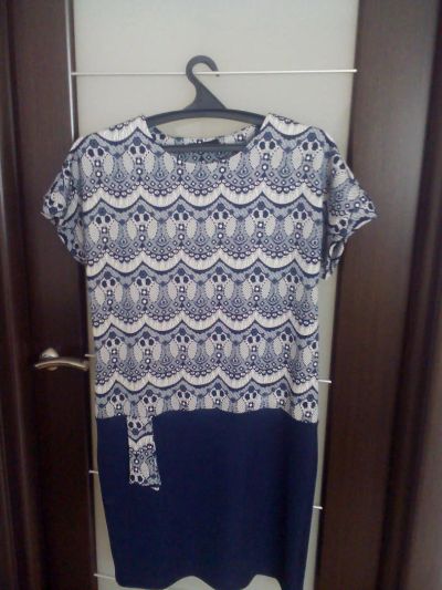 Лот: 6981831. Фото: 1. Платье трикотажное 50. Платья